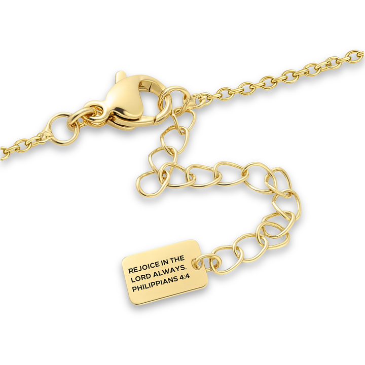 'He Left The 99' Necklace in Gold, Silver & Rose Gold