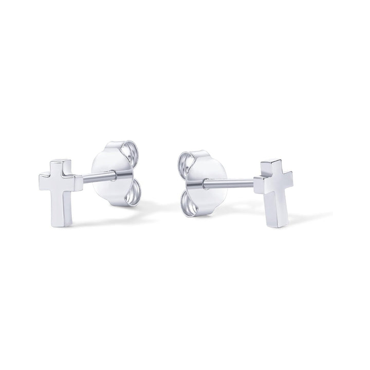 Slat Cross Earrings
