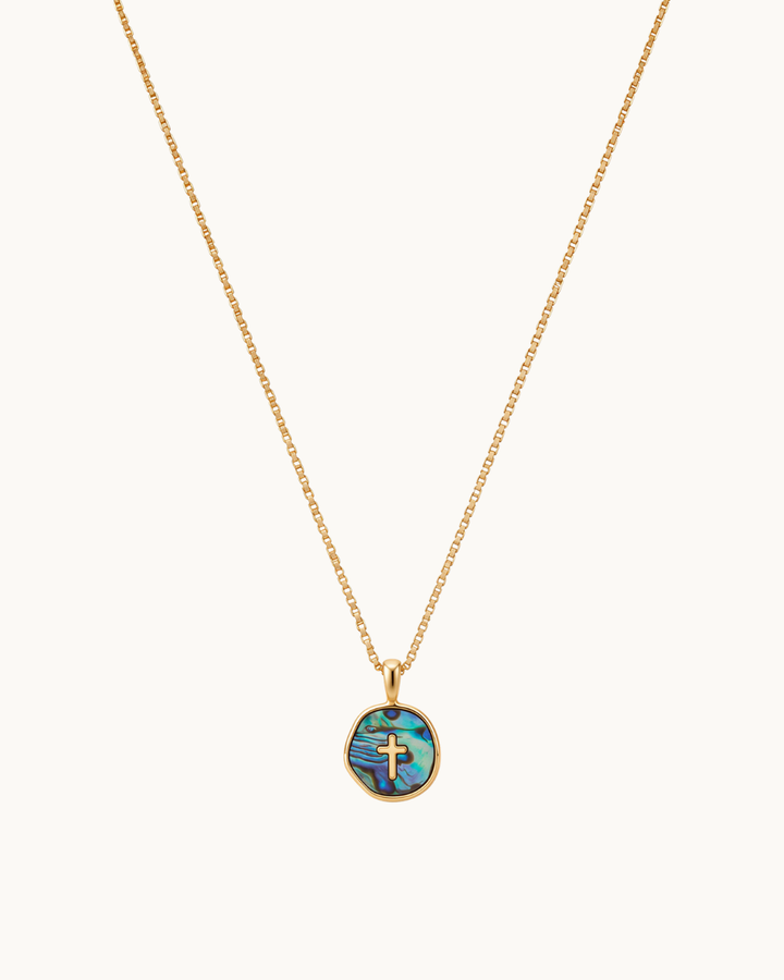 Aurora Light Cross Necklace