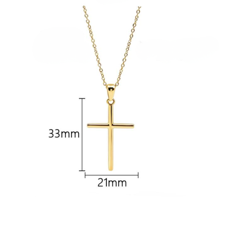 Elora Classic Cross Necklace