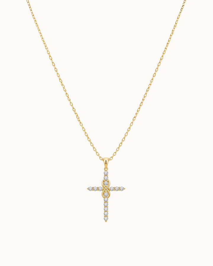 Elora Infinity Cross Necklace