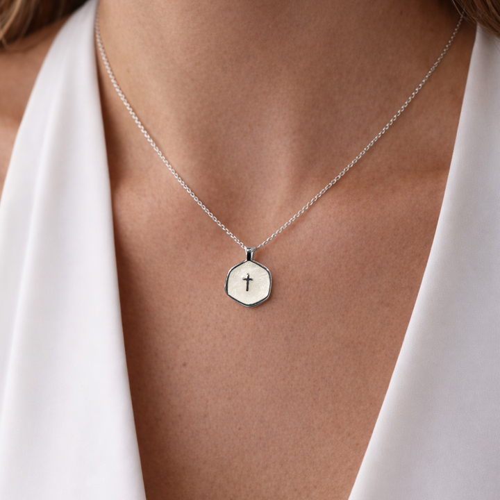 Living Water Necklace In Silver