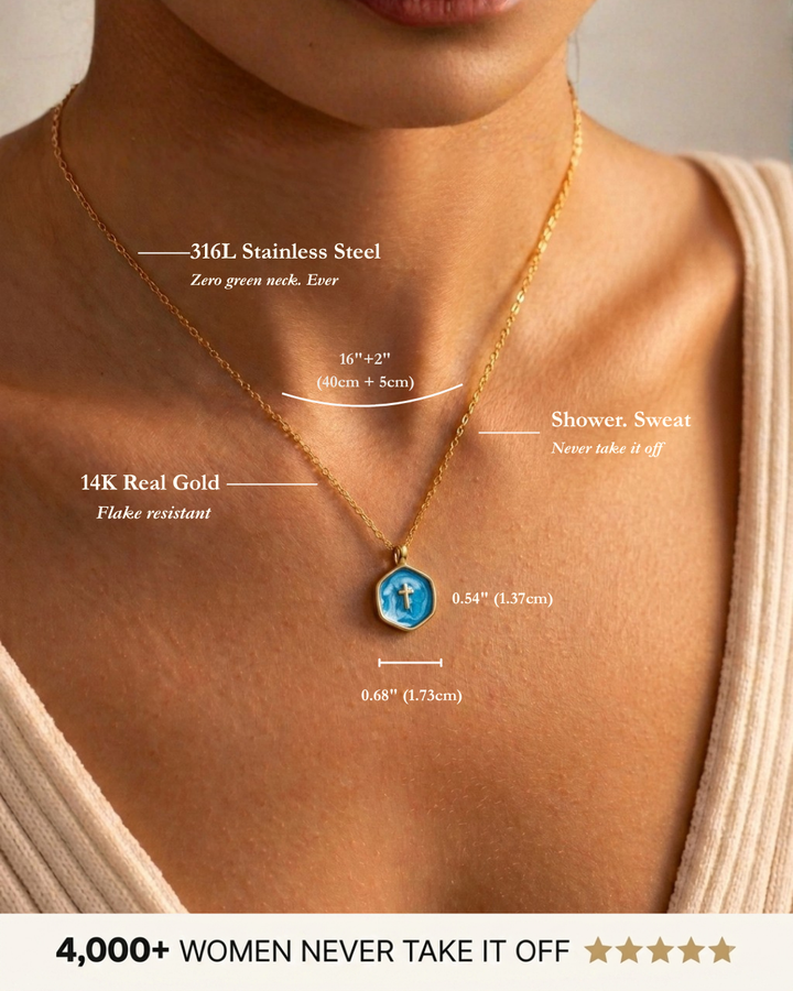 Living Water Necklace In Silver