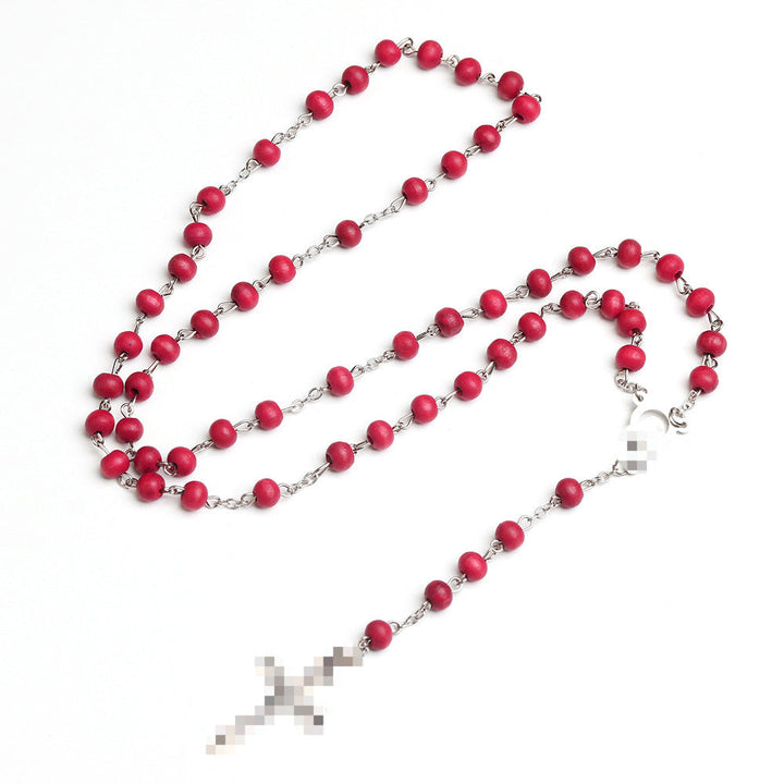 Brown Pearl Catholic Blessing Rosary