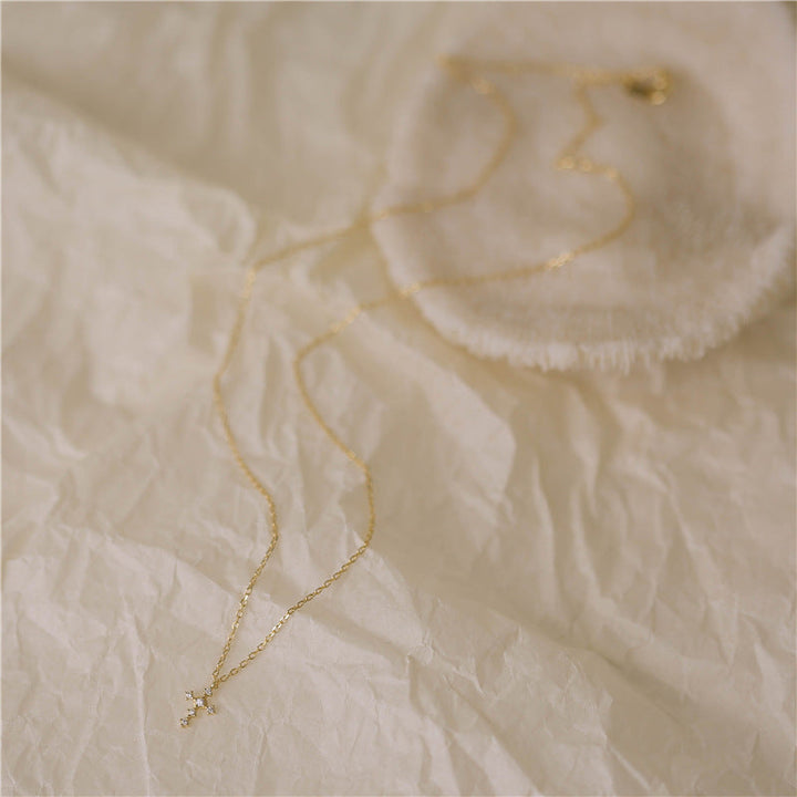 Whisper Cross Necklace