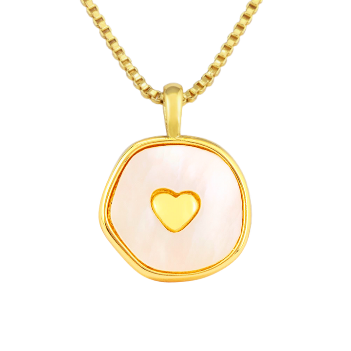 Seraphine Seashell Cross Necklace