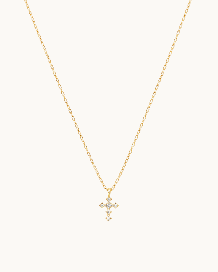 Whisper Cross Necklace