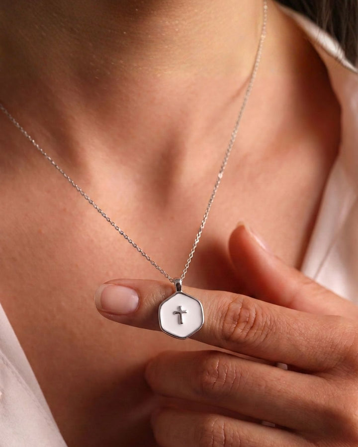 Living Water Necklace In Silver