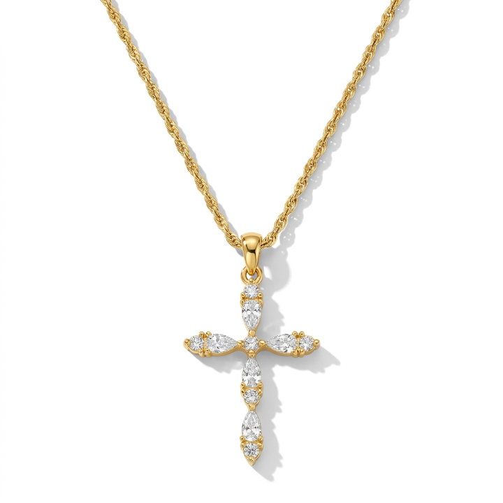 Reign Cross Necklace