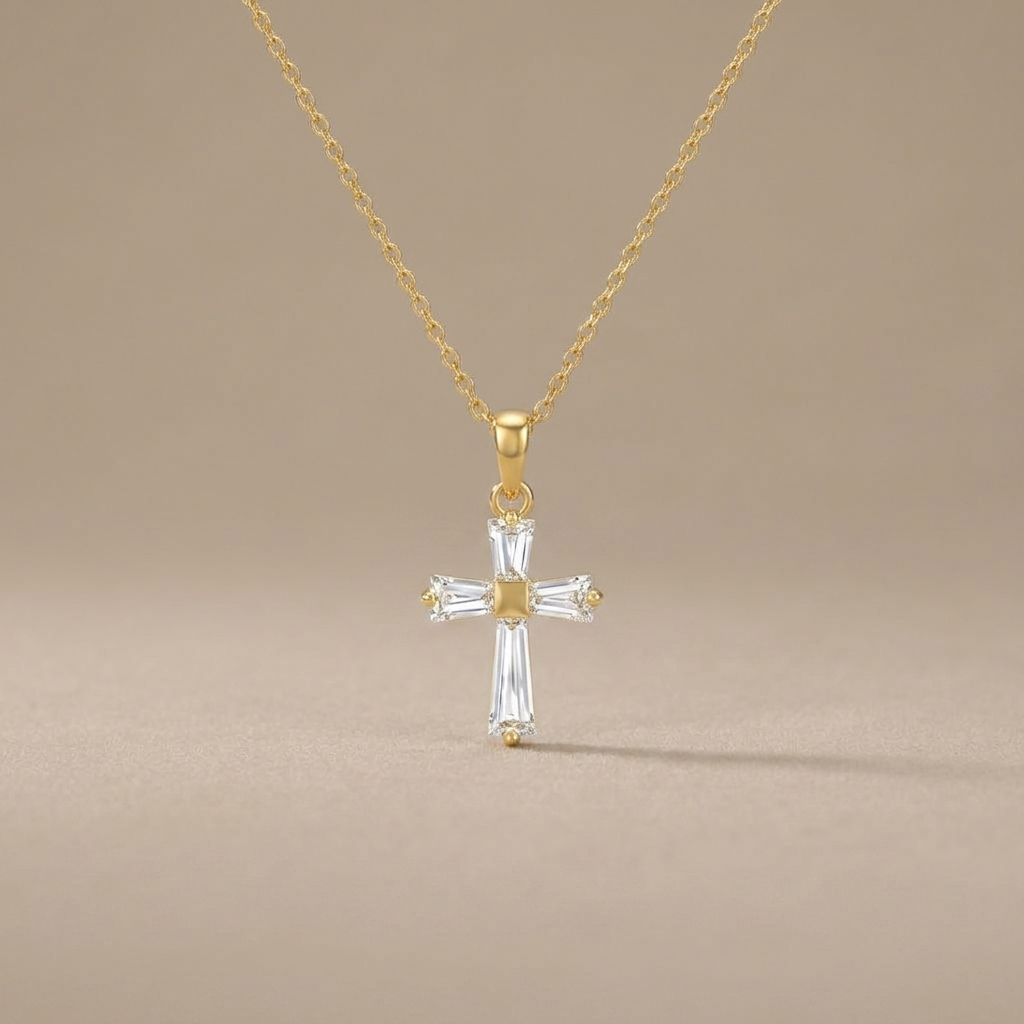 Sanctuary Cross Necklace