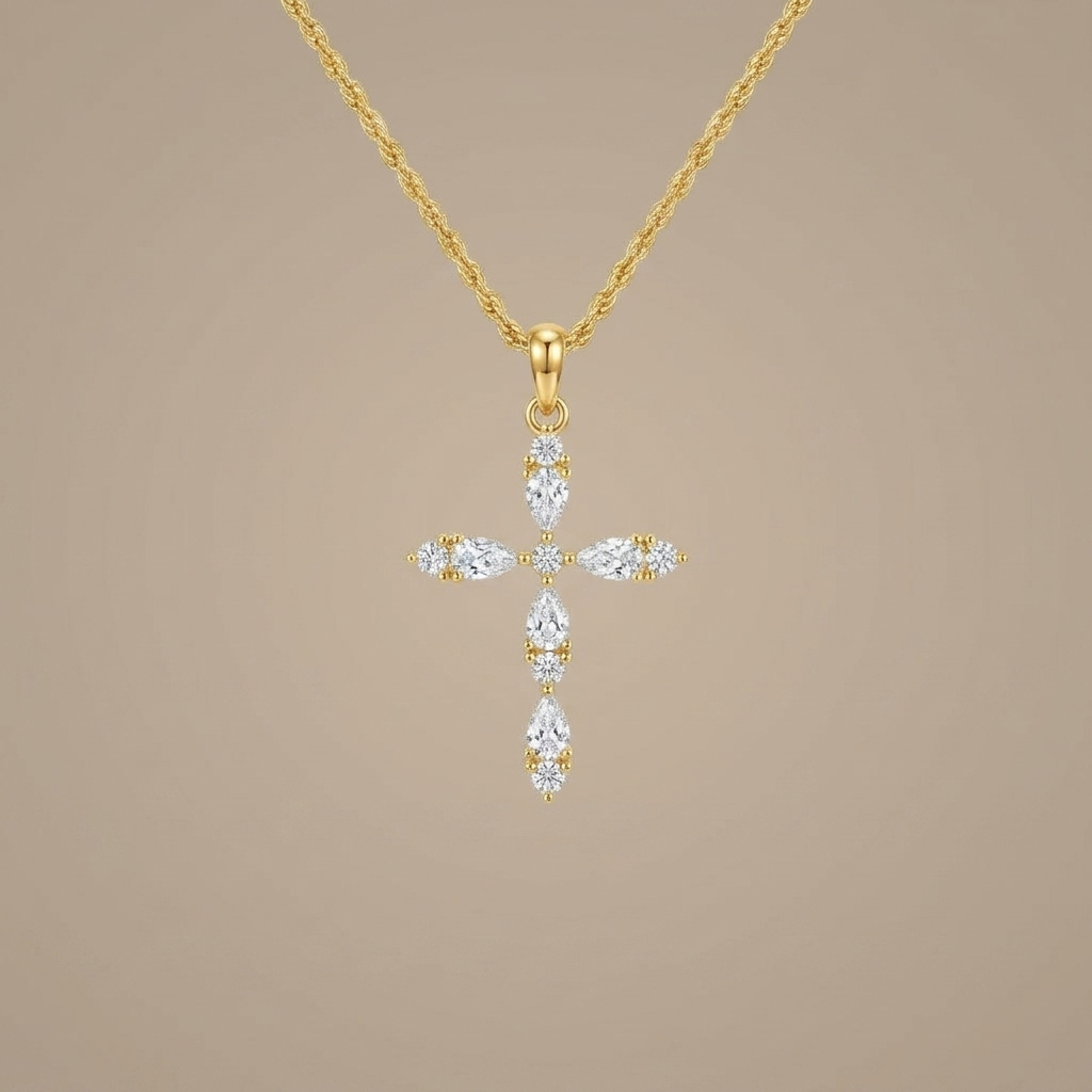 Reign Cross Necklace