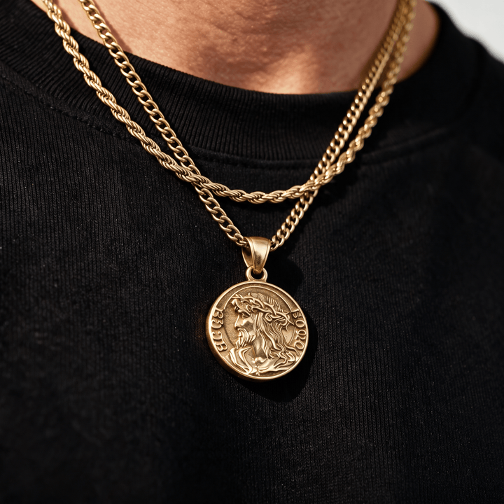 Jesus Quarter Chain