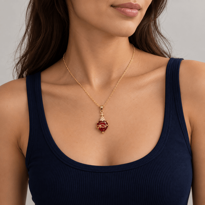 Sacred Heart Necklace